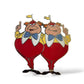DLRP Alice in Wonderland 75th Anniversary Tweedle Dee and Tweedle Dum Pin