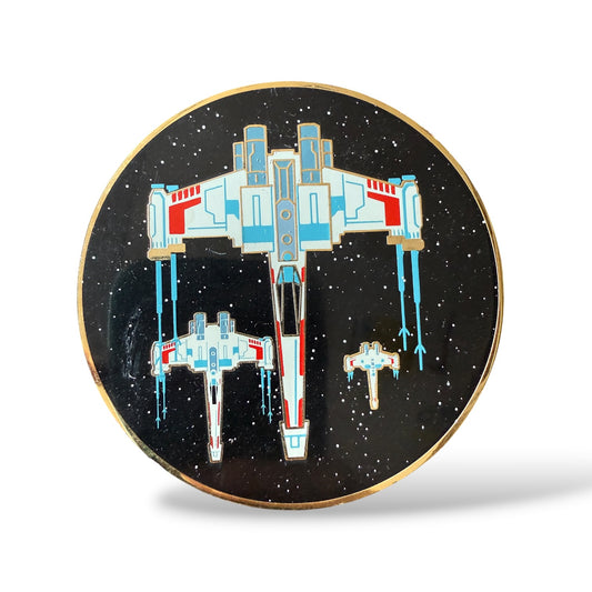 Acme Hotart Golden Magic X-Wing Starfighters Pin