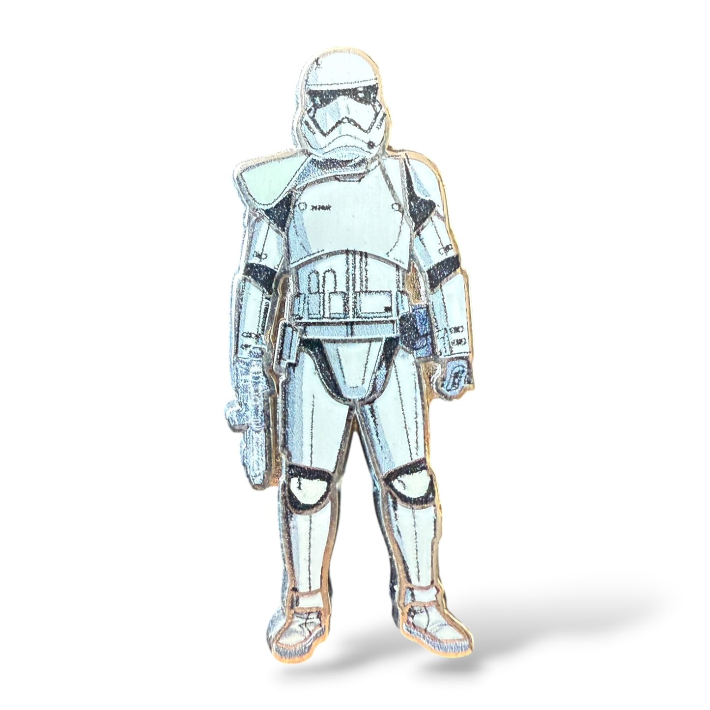 Disney Store Star Wars: Rise of Skywalker Stormtrooper Standing Pin