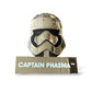 Disney Parks Star Wars Helmets Captain Phasma Pin