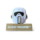 Disney Parks Star Wars Helmets Scout Trooper Pin