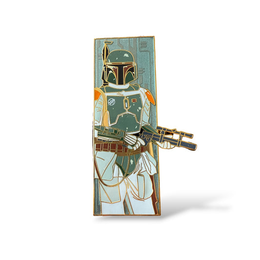 WDI Star Wars Bounty Hunter Assassins Boba Fett Pin