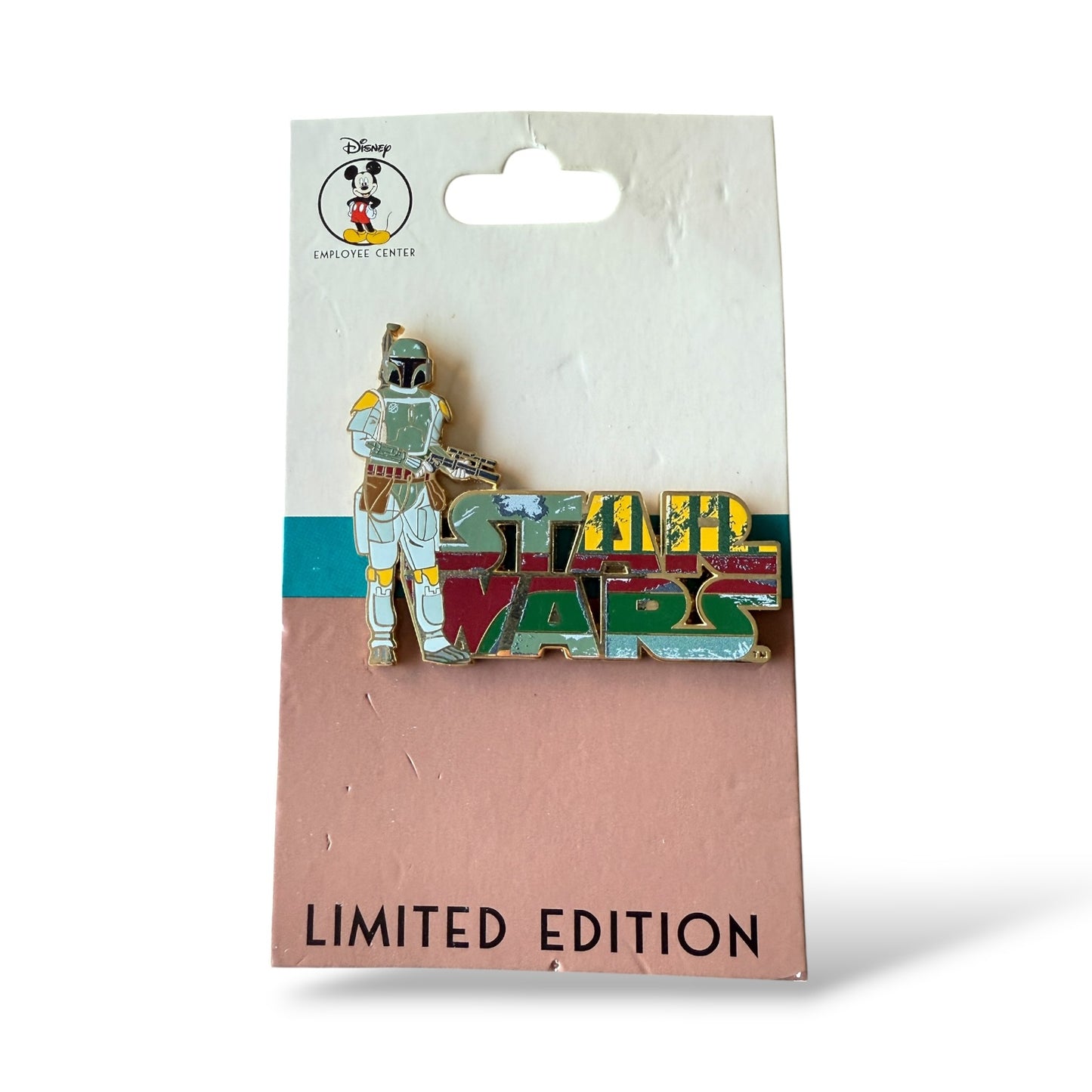 DEC Star Wars Logo Boba Fett Pin