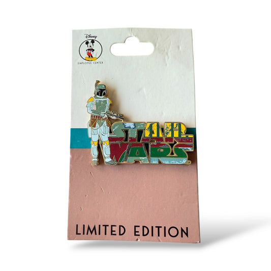 DEC Star Wars Logo Boba Fett Pin