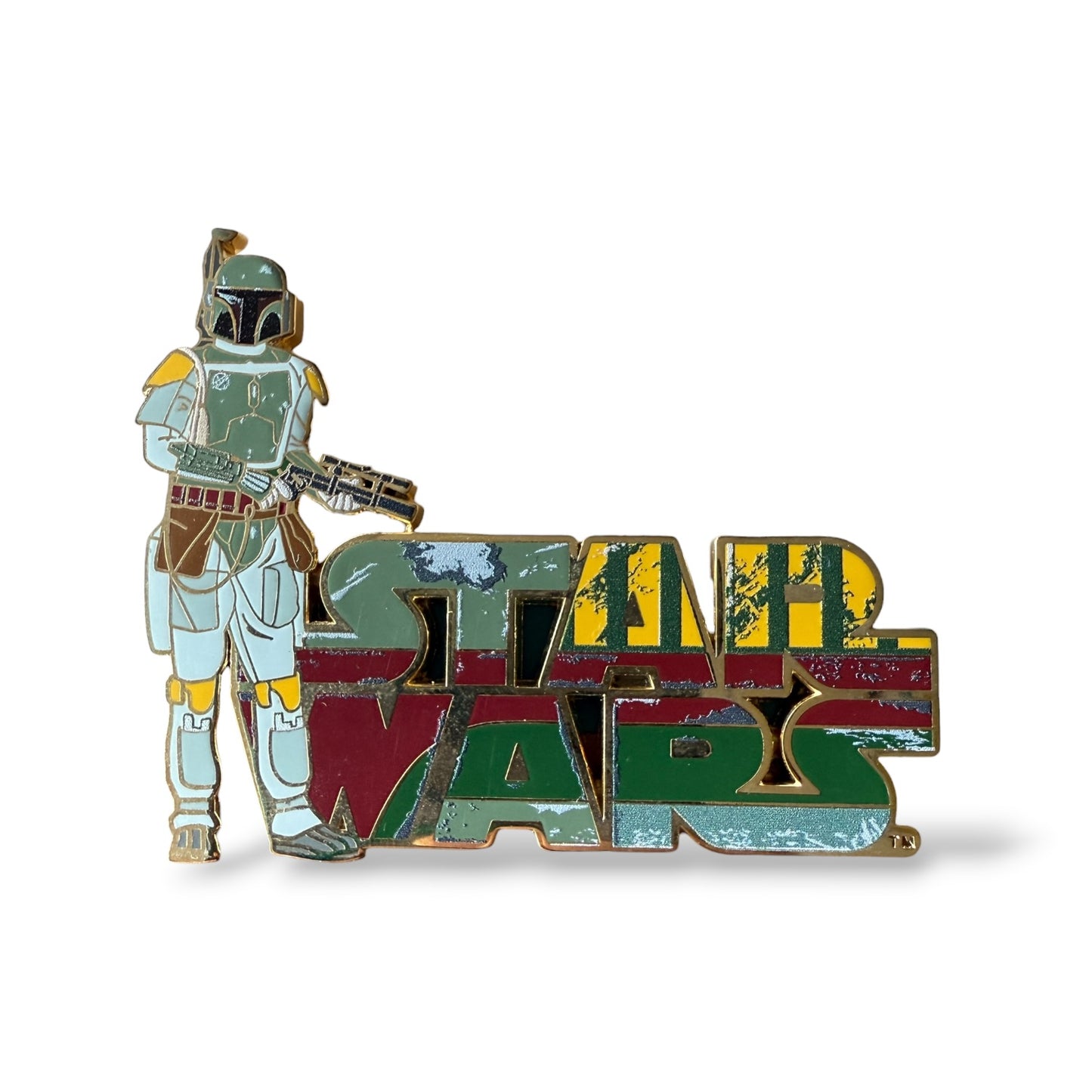 DEC Star Wars Logo Boba Fett Pin