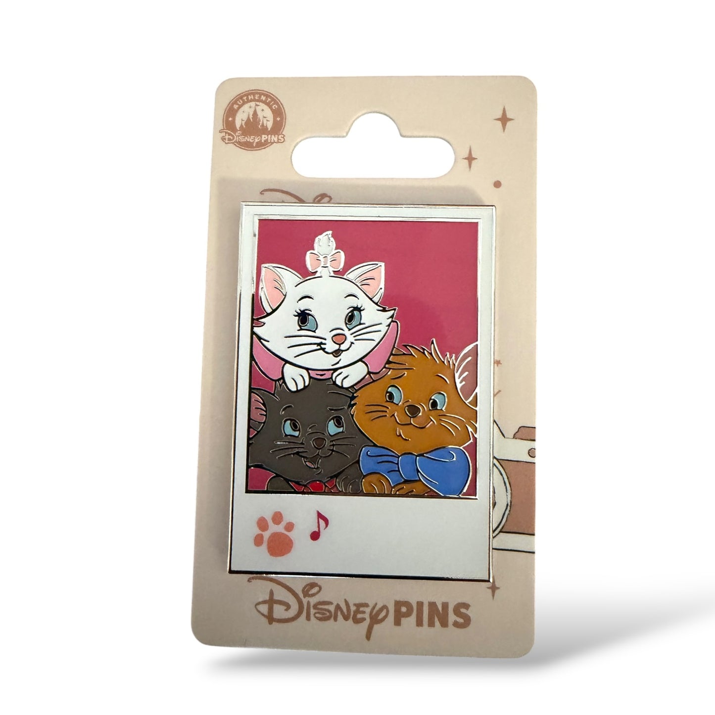 DLRP Polaroid Pictures Series Marie, Berlioz, and Toulouse Pin
