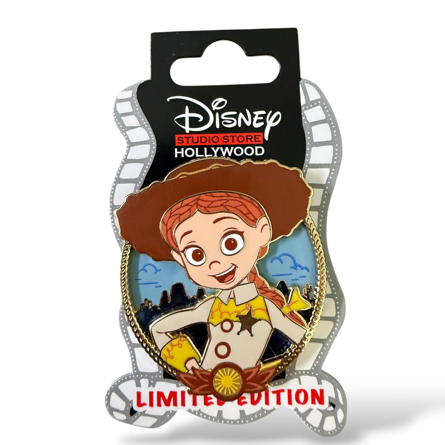 DSSH Toy Story 5 Cowgirl Jessie Stained Glass Pin