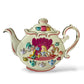 DEC Alice in Wonderland Teapots Alice with the Mad Hatter and March Hare Pin