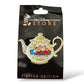 DEC Alice in Wonderland Teapots Alice with Tweedle Dee and Dum Pin