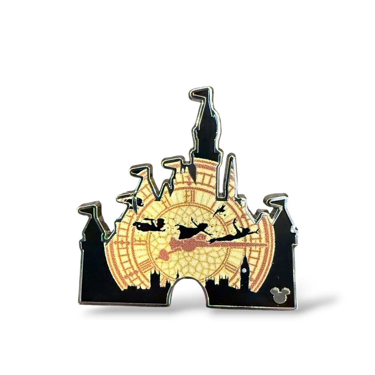 Cast Lanyard Sleeping Beauty Castles Peter Pan Hidden Mickey Pin