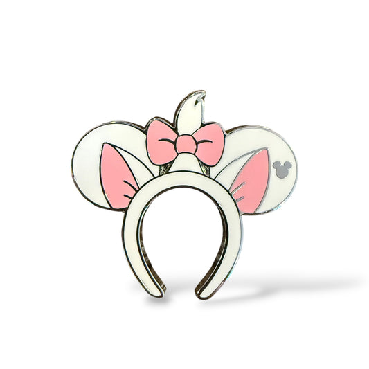 Cast Lanyard Earbands Marie Hidden Mickey Pin