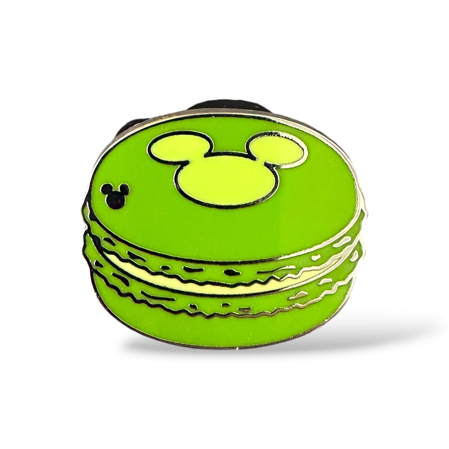 Cast Lanyard Macarons Green Hidden Mickey Pin