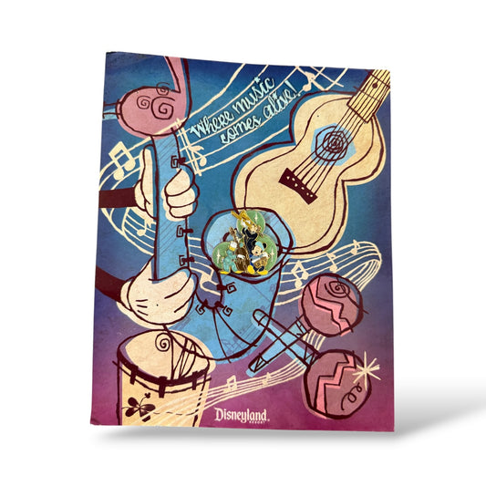 DLR Mickey's Pin Festival of Dreams Music Collection Mickey, Donald, and Goofy Band Completer Pin