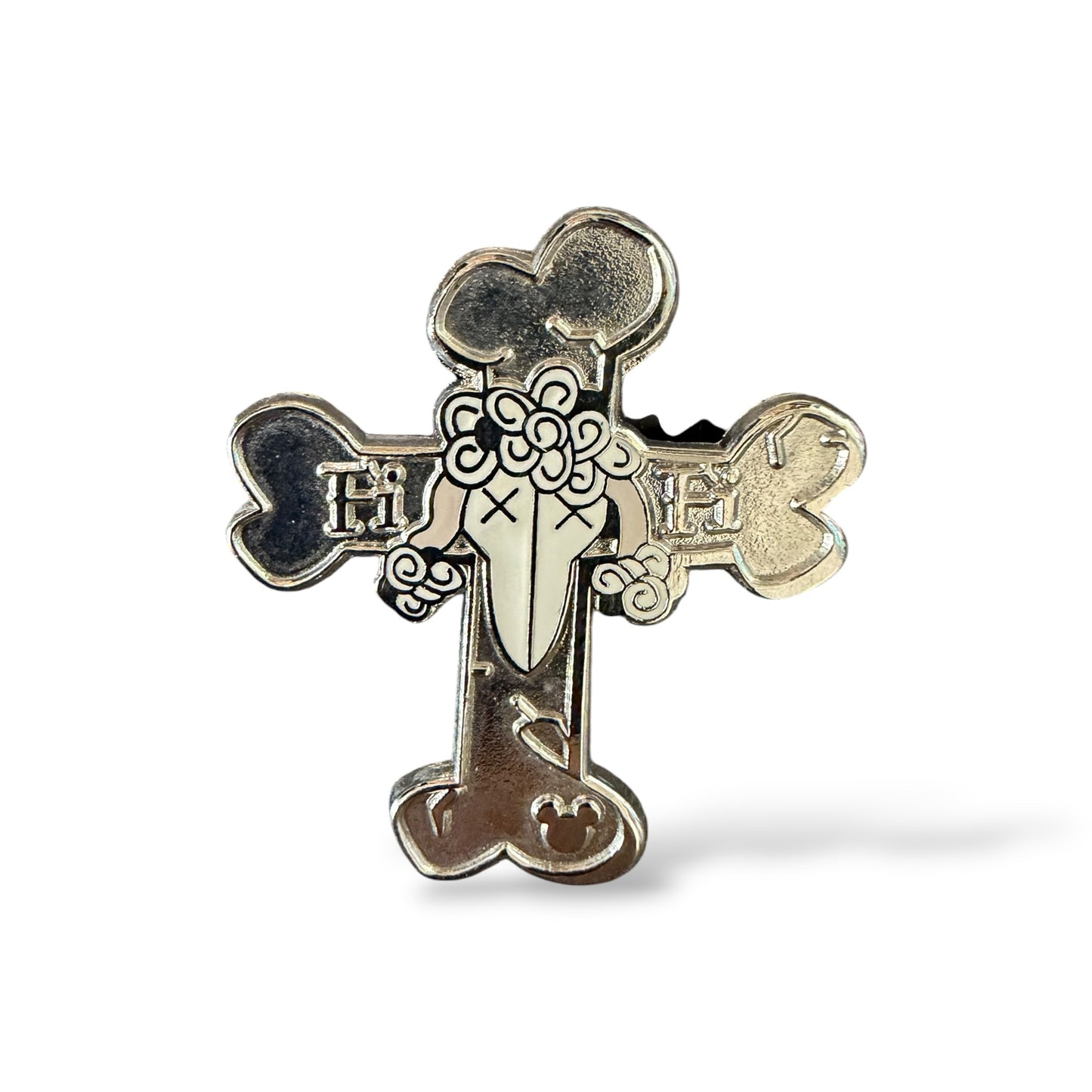 Cast Lanyard Haunted Mansion Animal Tombstone Fifi Poodle Hidden Mickey Pin