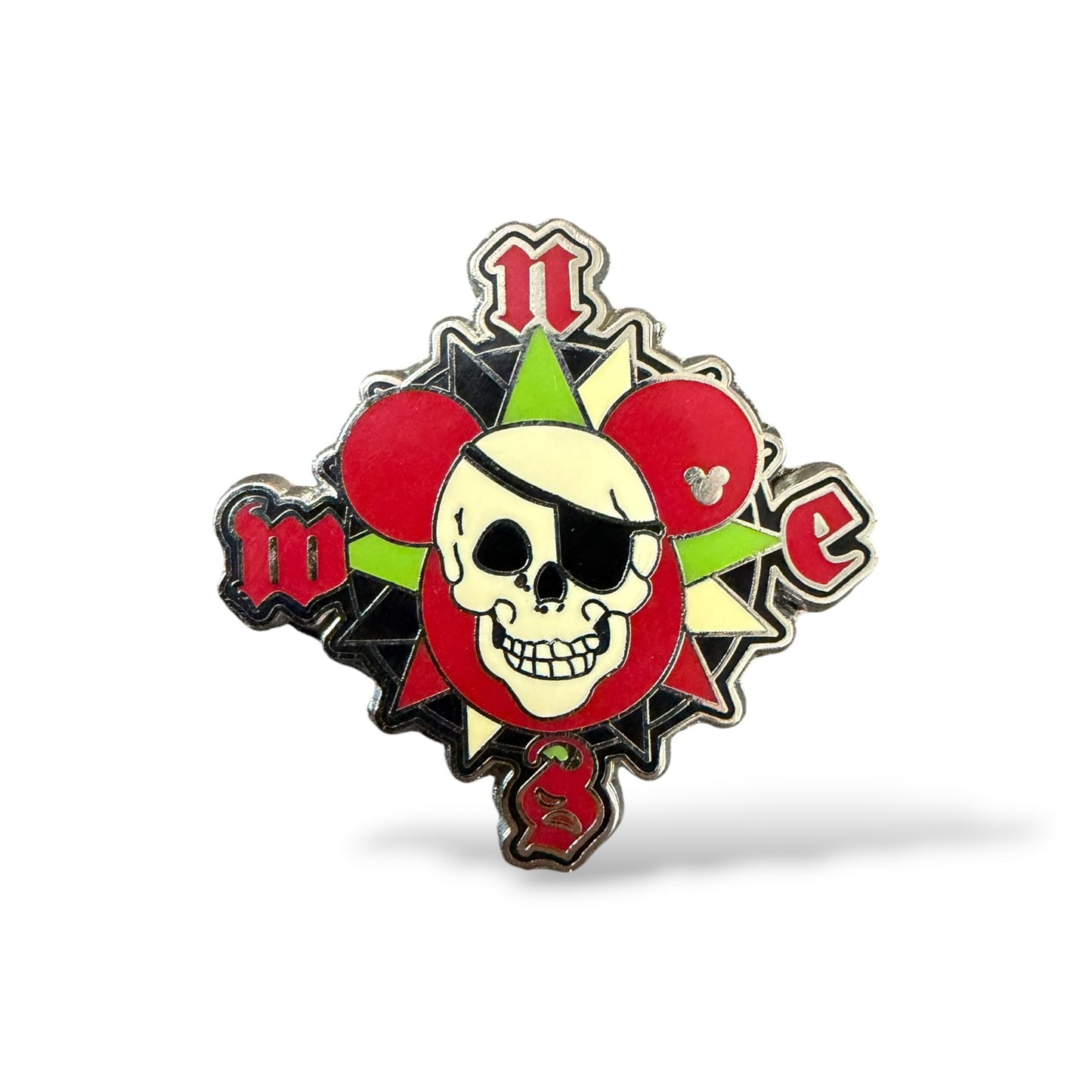 Cast Lanyard Pirate Skulls Compass Hidden Mickey Pin