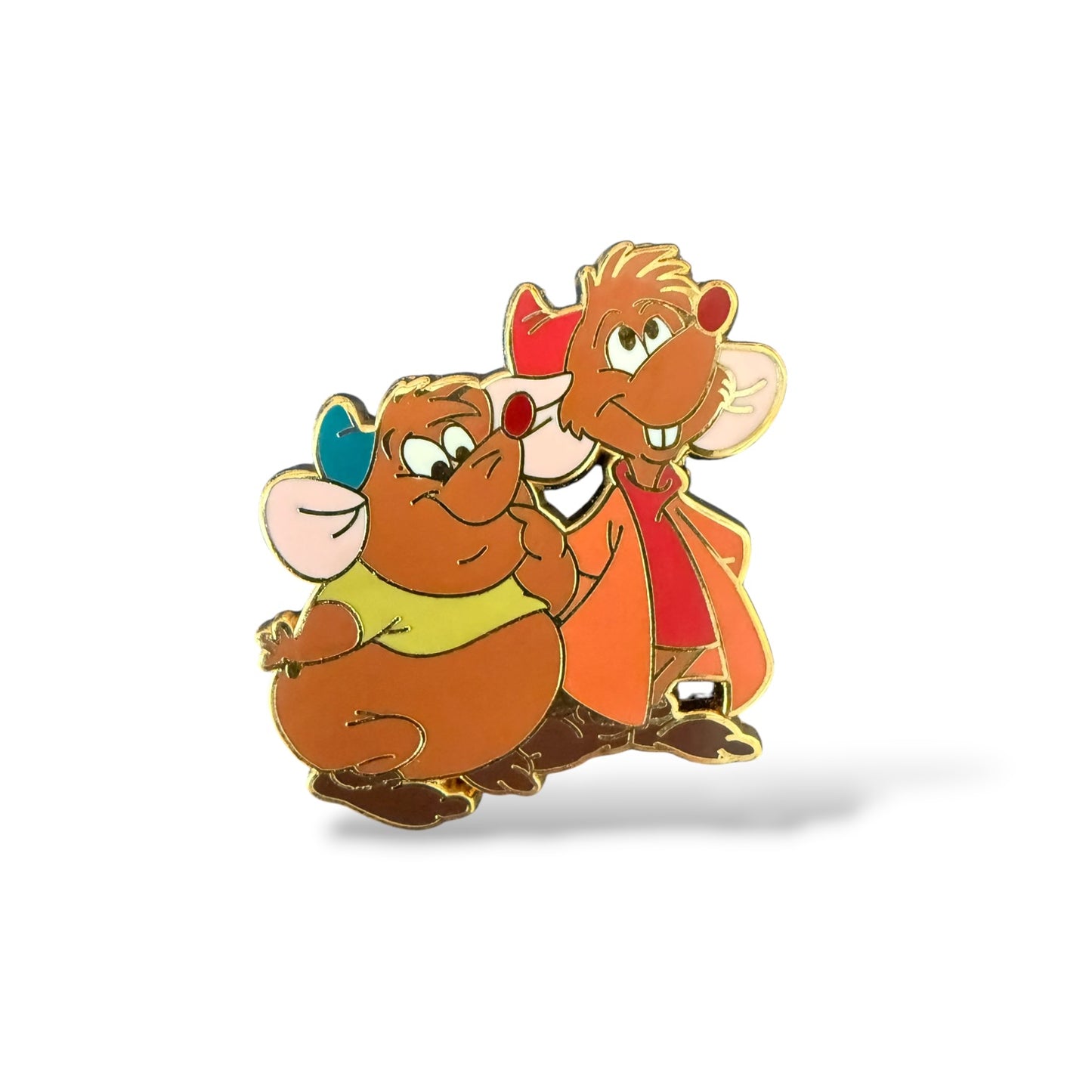 Disney Parks Cinderella Booster Gus and Jaq pin
