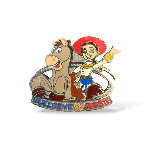 Disney Parks Toy Story Pin Trading Starter Kit Jessie and Bullseye Pin