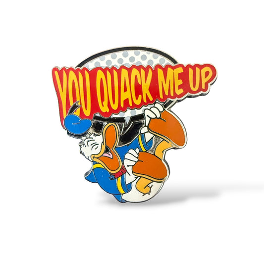 Disney Parks Donald Duck You Quack Me Up Pin