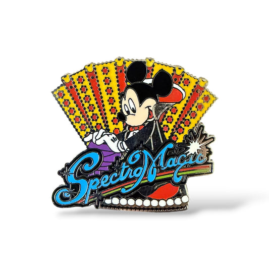 Cast Lanyard Night Time Shows SpectroMagic Hidden Mickey Pin