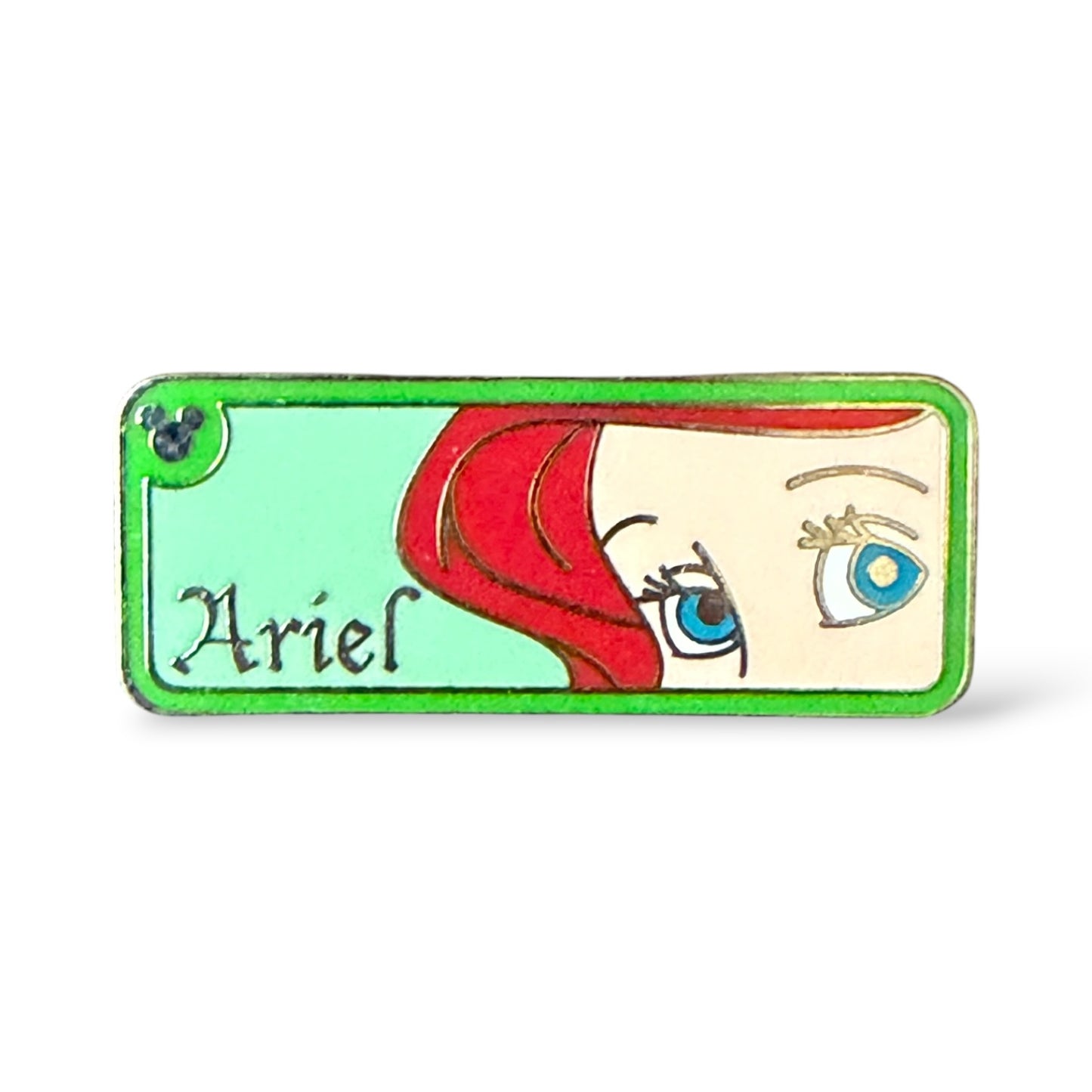 Cast Lanyard Princess Rear View Mirror Ariel Hidden Mickey Pin