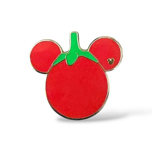 Cast Lanyard Mickey's Fun Food Icons Tomato Hidden Mickey Pin