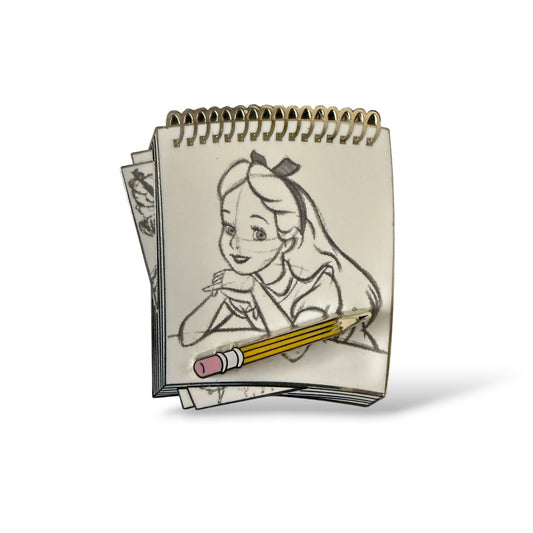 DSSH Sketch Pad Alice Pin