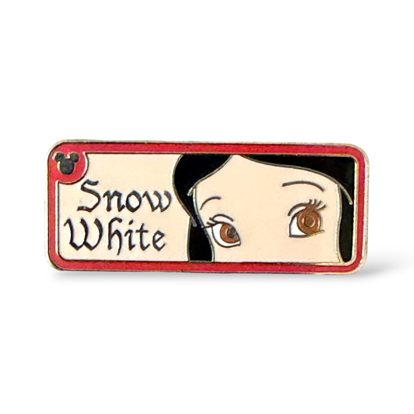 Cast Lanyard Princess Rear View Mirror Snow White Hidden Mickey Pin