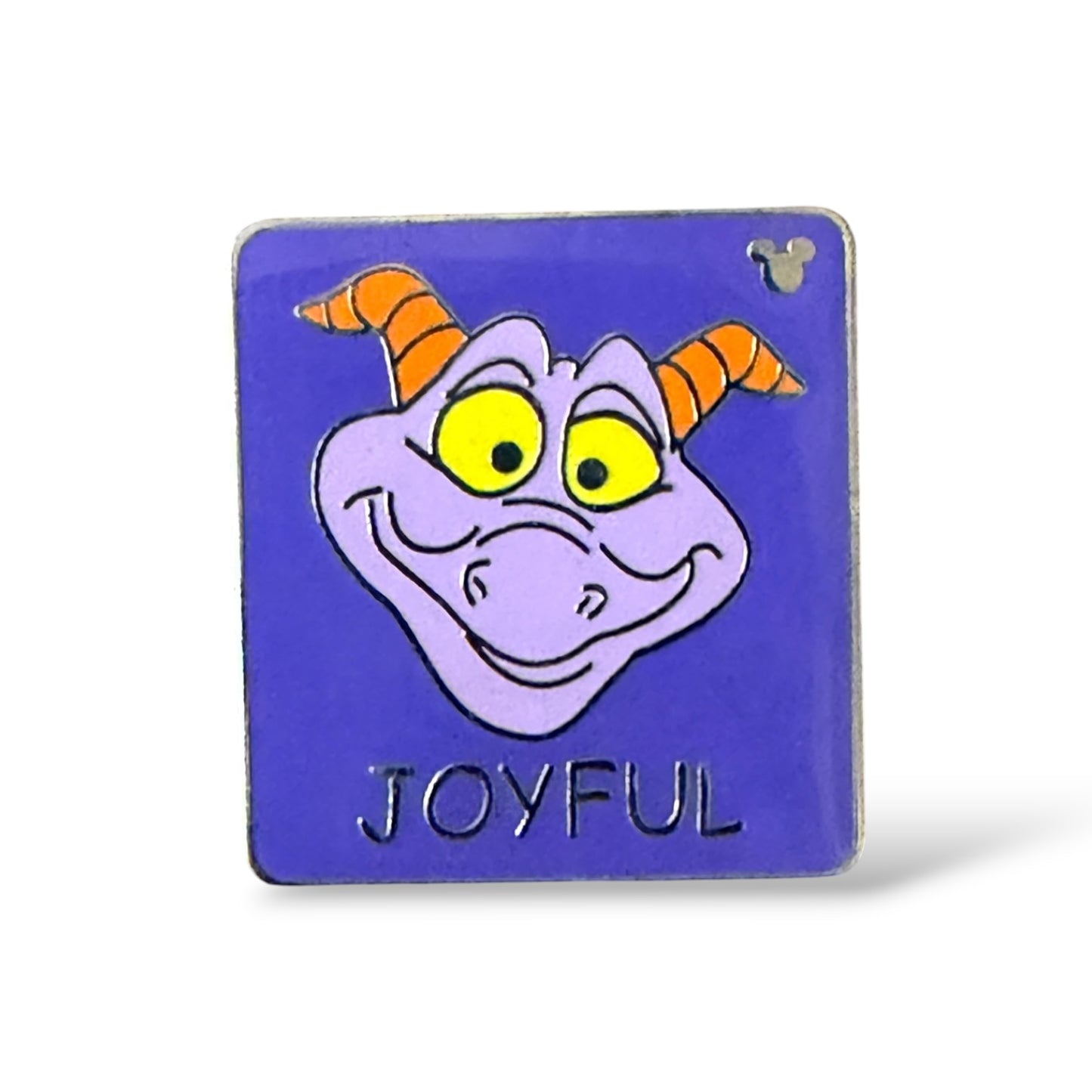 Cast Lanyard Figment Emotions Joyful Hidden Mickey Pin
