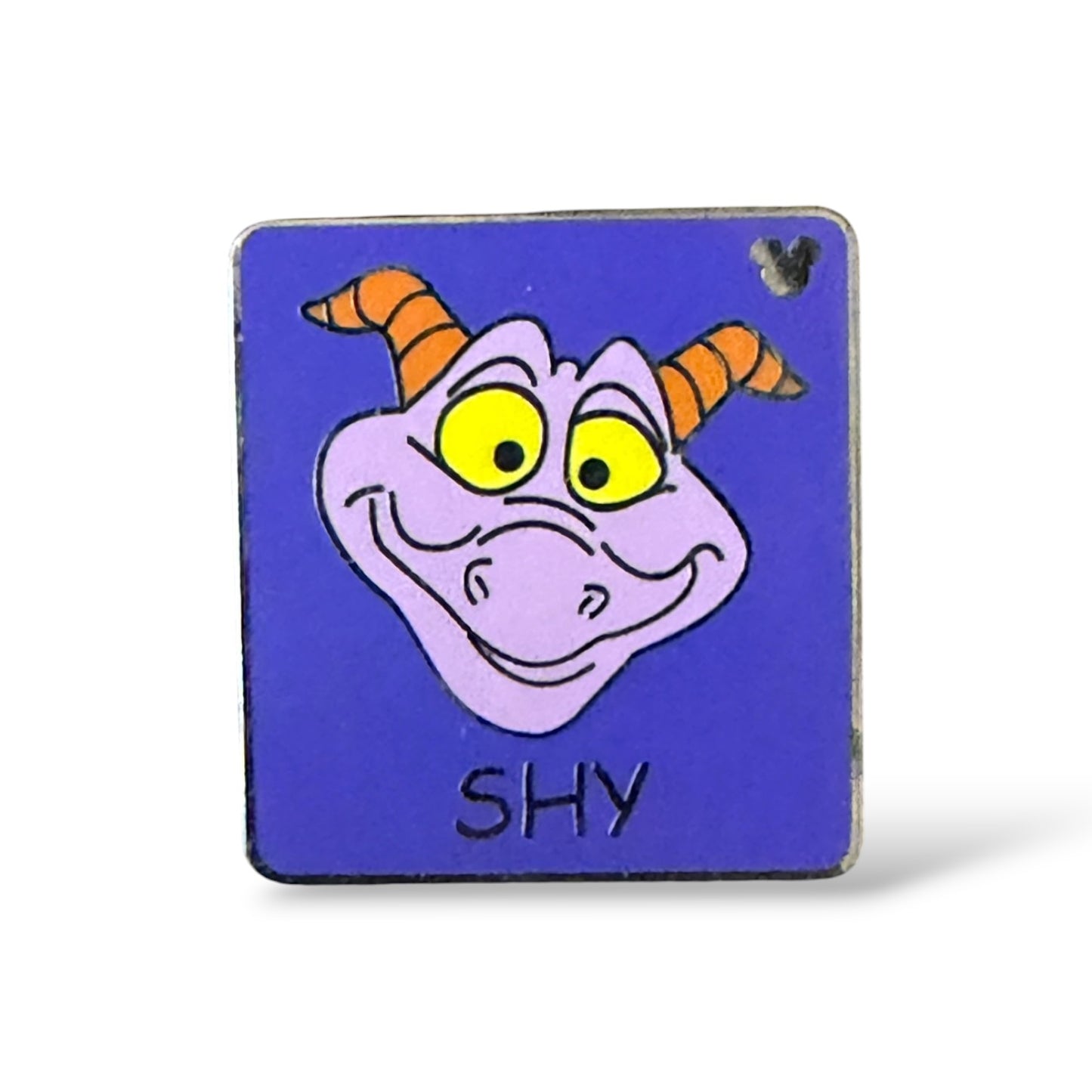 Cast Lanyard Figment Emotions Shy Hidden Mickey Pin