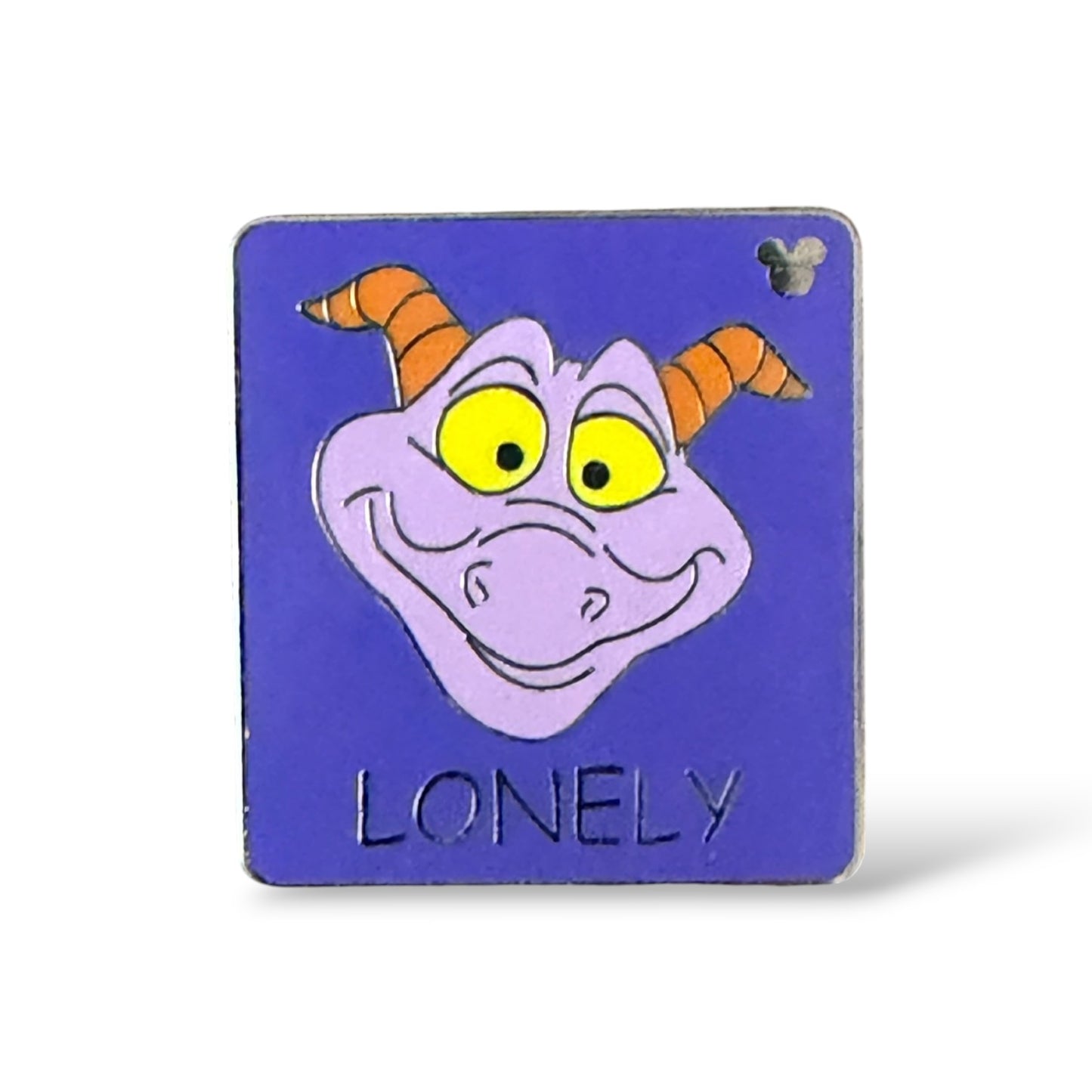 Cast Lanyard Figment Emotions Lonely Hidden Mickey Pin