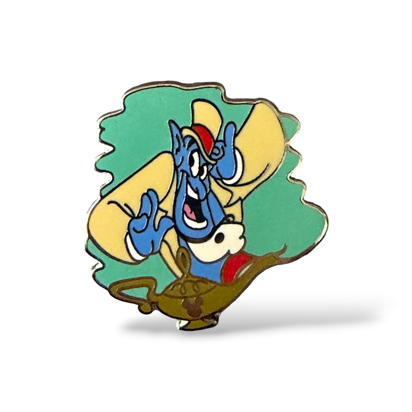 Cast Lanyard Genie Friend Like Me Hidden Mickey Pin