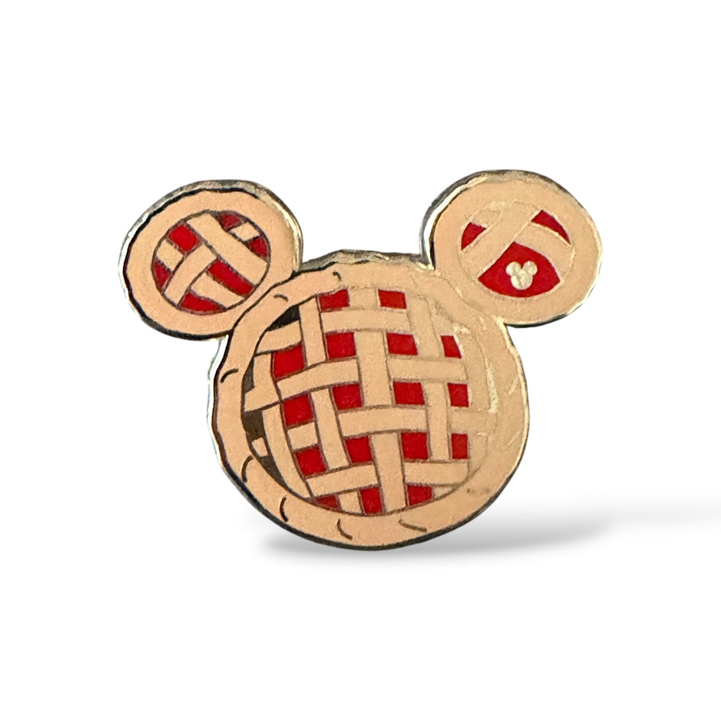 Cast Lanyard Mickey's Fun Food Icons Cherry Pie Hidden Mickey Pin