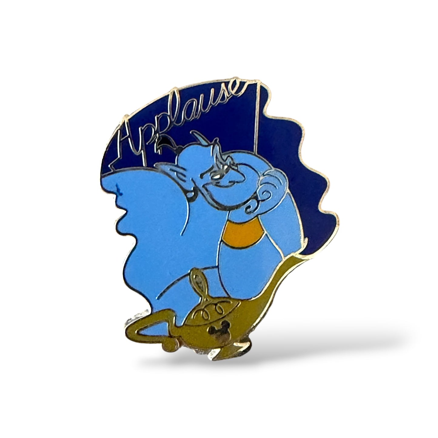 Cast Lanyard Genie Applause Hidden Mickey Pin