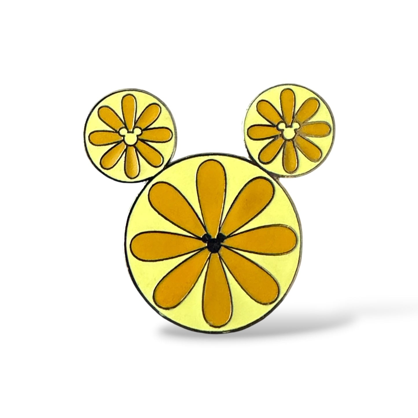 Cast Lanyard Mickey Icon Fruit Orange Hidden Mickey Pin