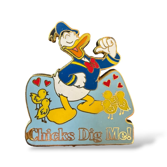 Disney Parks Donald Duck Chicks Dig Me! Pin
