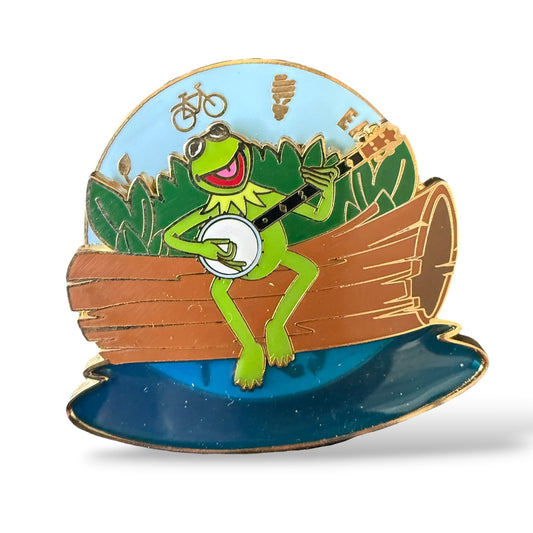 Disney Parks Earth Day 2018 Kermit The Frog Spinner Pin