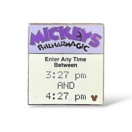 Cast Lanyard Fastpass Mickeys Philharmagic Hidden Mickey Pin