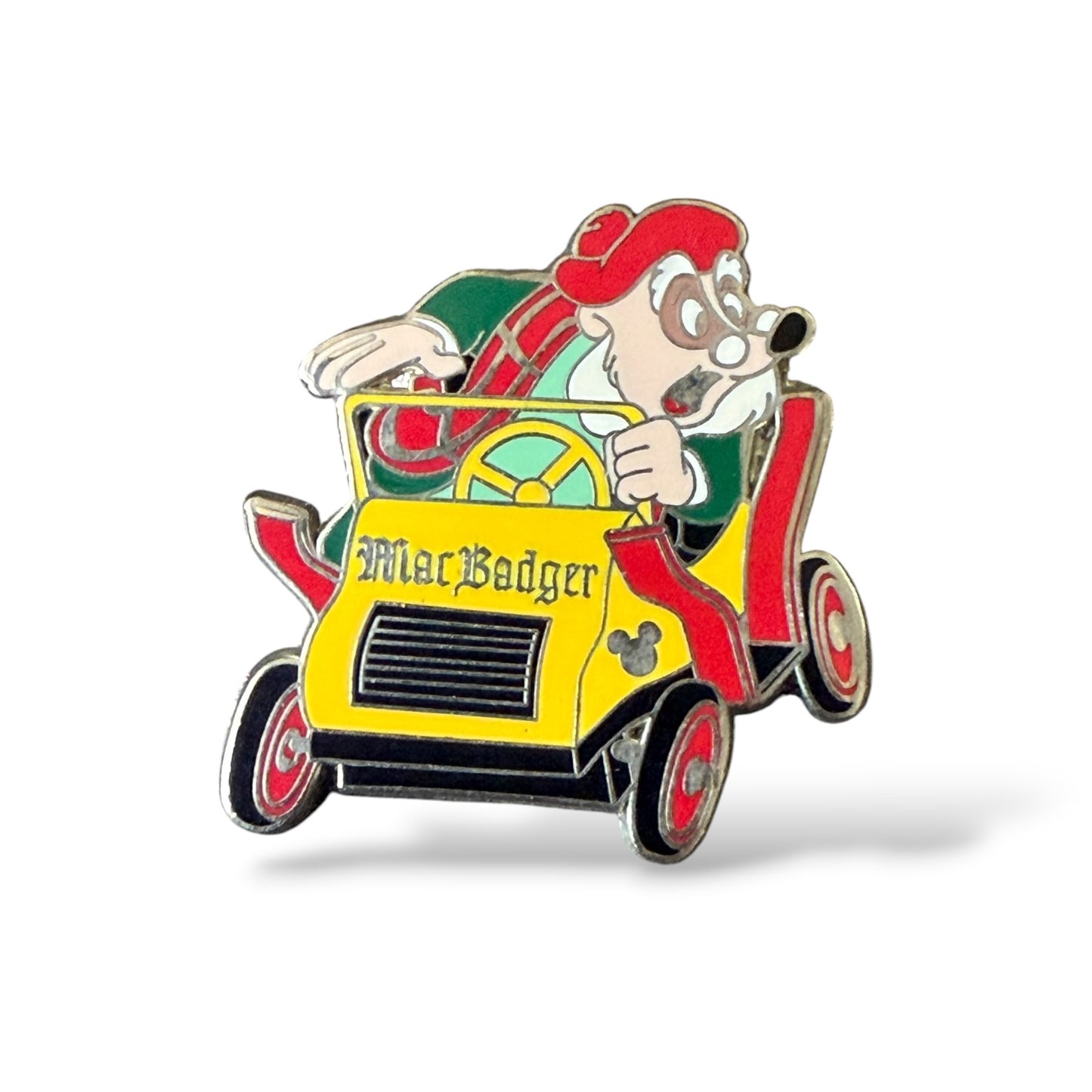 Cast Lanyard Mr. Toad's Wild Ride Angus MacBadger Hidden Mickey Pin