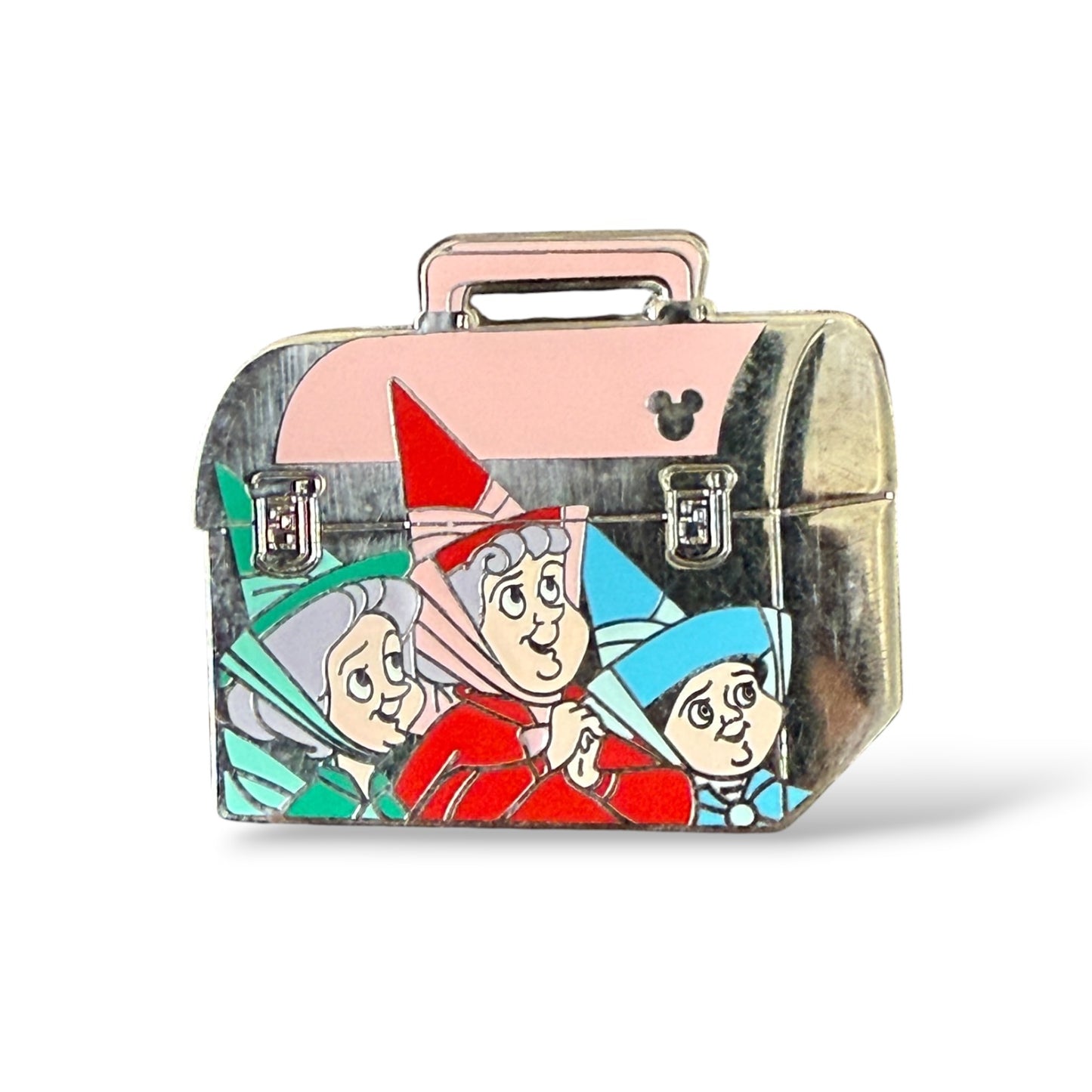 Cast Lanyard School Bus & Lunch Box Three Good Fairies Lunchbox Hidden Mickey Pin