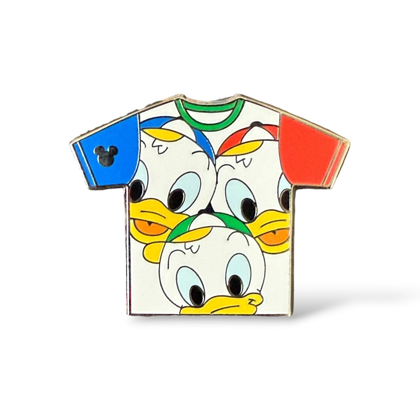 Cast Lanyard Character T-Shirts Huey, Louie, and Dewey Hidden Mickey Pin
