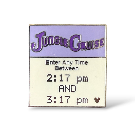 Cast Lanyard Fastpass Jungle Cruise Hidden Mickey Pin