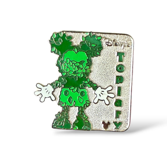 Cast Lanyard Topiary Characters Mickey Hidden Mickey Pin