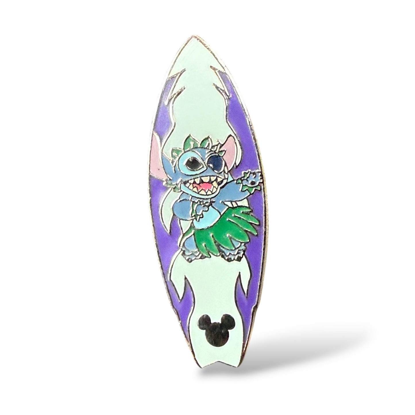 Cast Lanyard Surfboards Stitch Hidden Mickey Pin
