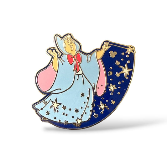 Cast Lanyard Good Fairies Fairy Godmother Hidden Mickey Pin