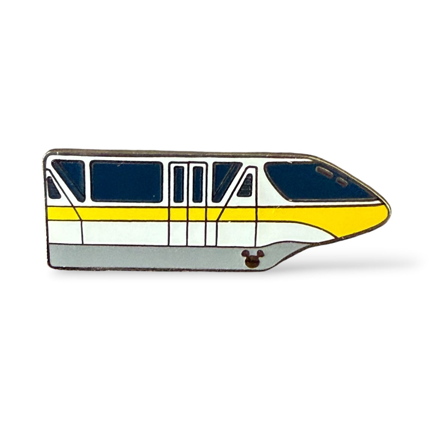 Cast Lanyard Monorail Yellow Hidden Mickey Pin