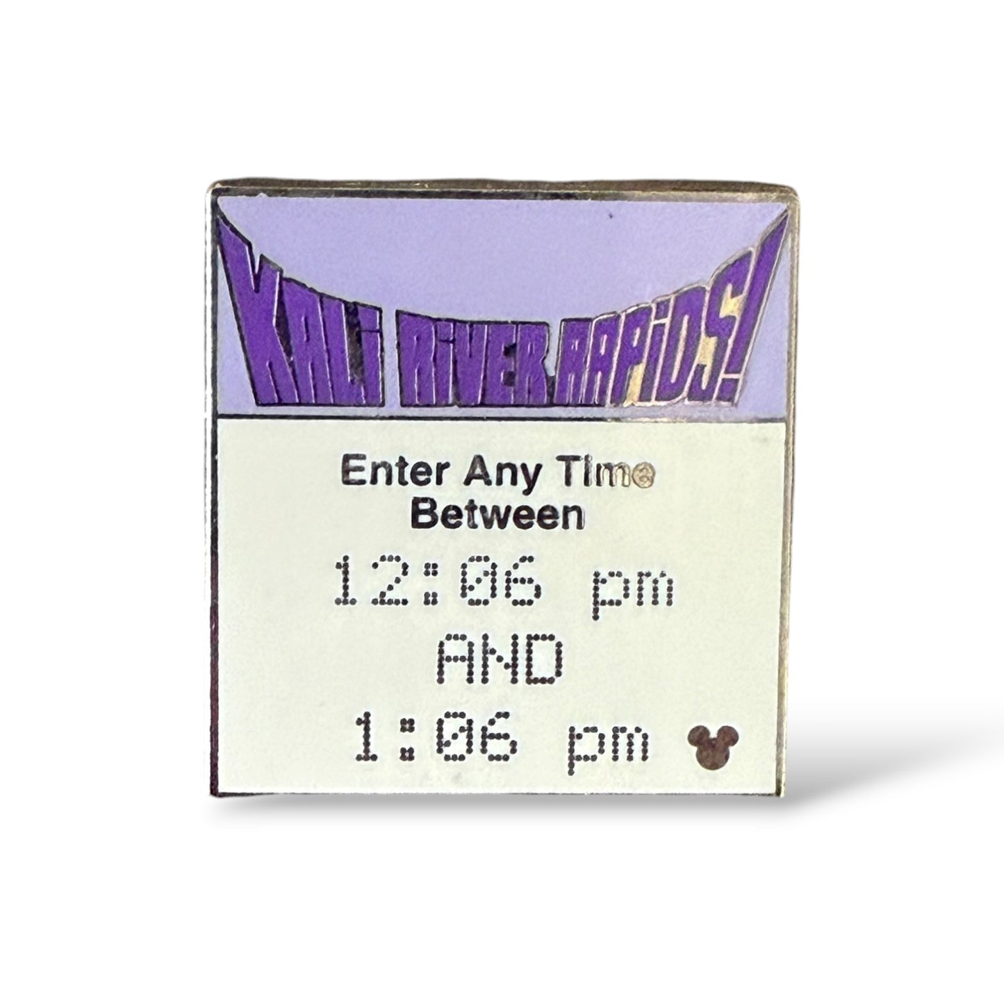Cast Lanyard Fastpass Kali River Rapids Hidden Mickey Pin