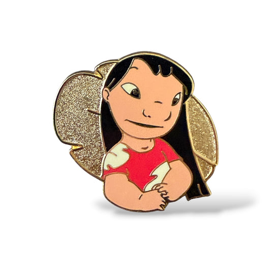 Cast Lanyard Lilo & Stitch Characters Lilo Hidden Mickey Pin