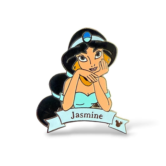 Cast Lanyard Disney Princesses Jasmine Hidden Mickey Pin