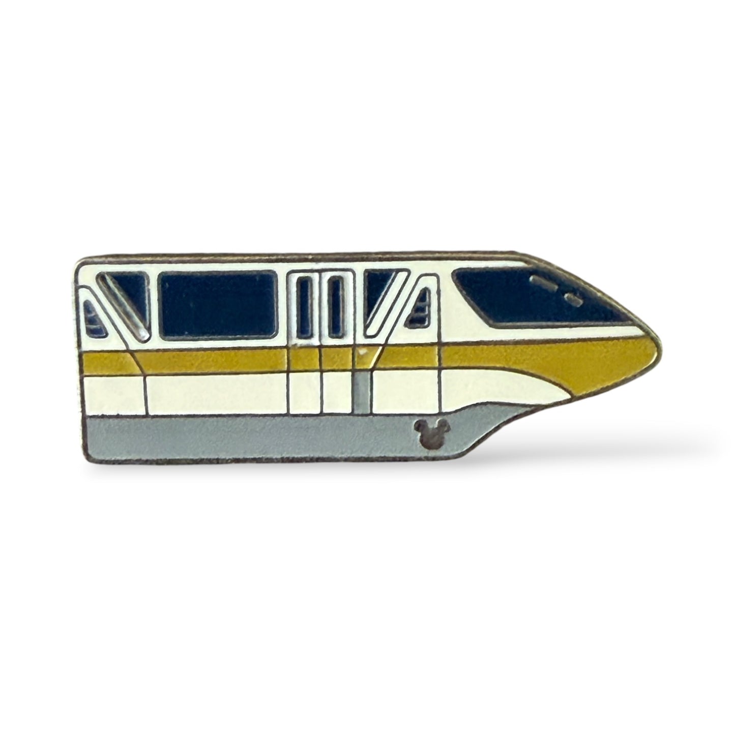 Cast Lanyard Monorail Gold Hidden Mickey Pin