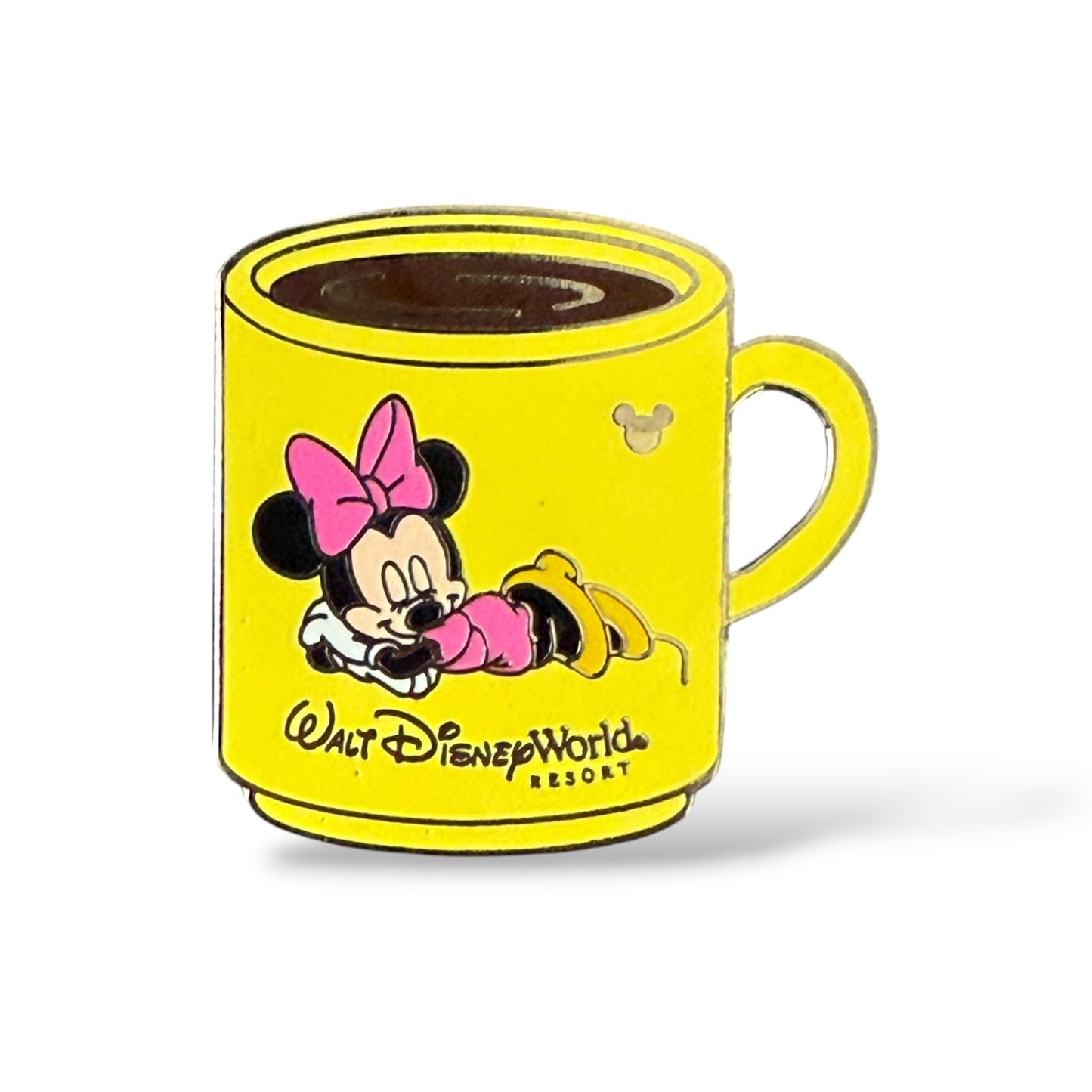 Cast Lanyard WDW Coffee Mugs Minnie Hidden Mickey Pin